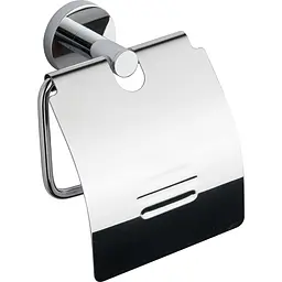 Тримач туалетного паперу з кришкою VBI Uranus chrome VBI-040413CH, Хром