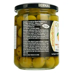 Оливки Bernal Gourmet фаршировані пастою з апельсина 436 г - мініатюра 3