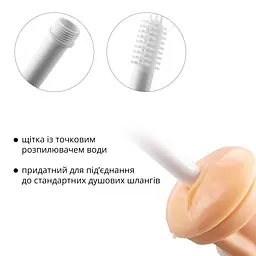 Пристосування для очищення мастурбаторів Otouch Rinser (насадка на душ) - мініатюра 3