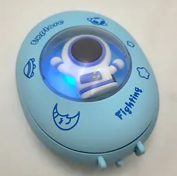 Кишенькова акумуляторна грілка обігрівач для рук нагрівач з USB зарядкою UKC AA21-1 блакитний - мініатюра 5