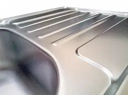 Кухонна мийка Romzha Milana Textura RO48494, Сірий - мініатюра 5