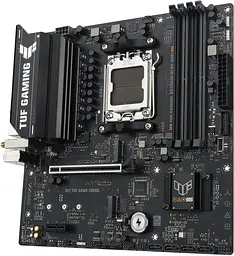 Материнська плата ASUS TUF GAMING A620AM-PLUS WIFI (TUF GAMING A620AM-PLUS WIFI) (Socket AM5, AMD A620A, Micro-ATX) - мініатюра 2