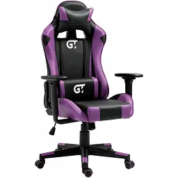 Геймерське дитяче крісло GT Racer X-5934-B Kids Black/Violet [122630] - мініатюра 2