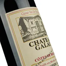 Вино Chateau Galau Cotes de Bourg, червоне, сухе, 13,5%, 0,75 л (7306) - мініатюра 3