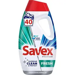 Гель для прання SAVEX 1.85л конц Premium Fresh