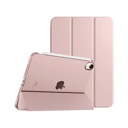 Чохол-книжка BeCover Tri Fold Hard для Apple iPad Mini 7 2024 8.3" Рожевий (712454)