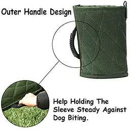 Рукав для дресирування собак Linen Dog Training Bite Sleeve Army Green - мініатюра 5