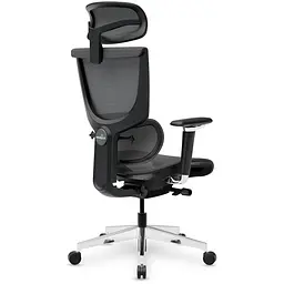 Крісло Mealux S8 Air Black (арт. HF-S8P M/B) - мініатюра 3