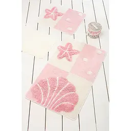 Килимок для ванної Chilai Home Deniz Yildizi Pink