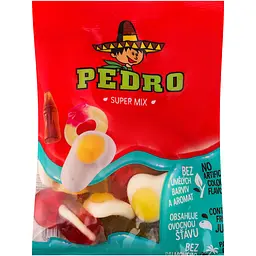 Жувальні цукерки Pedro Super Mix 80 г