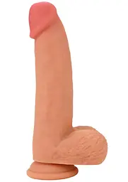 Фалоімітатор Hidden Desire Realistic Dildo 20 см (тілесний) - мініатюра 6