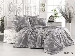 Комплект постільної білизни з компаньйоном (R-T9157) Євро TAG tekstil pbe0036697