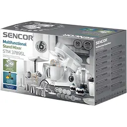 Кухонна машина Sencor 1200Вт білий - мініатюра 4