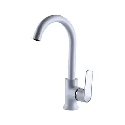 Змішувач для кухні Globus Lux Laguna GLA-0203SL-7-white Білий