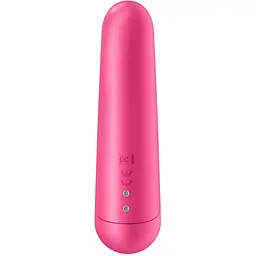 Віброкуля на акумуляторі Satisfyer Ultra Power Bullet 3 Red - мініатюра 5