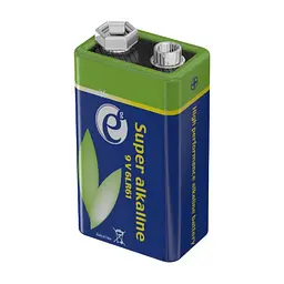 Батарейка EnerGenie Крона 6LR61 9V лужна 1шт (EG-BA-6LR61-01)