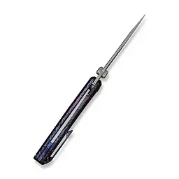 Ніж складаний туристичний Weknife Dracarys, (9.1 см) Böhler M390 / титан 6AL4V полум’яний - мініатюра 8