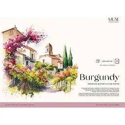 Блок Muse Aquarelle на склейці 30x40 см 20 аркушів (PB-GB-020-100)