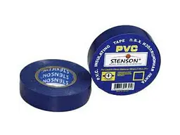 Стрічка ізоляційна STENSON ПВХ 19ммx10м синя