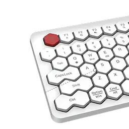 Клавіатура бездротова MOFII Phoenix GEEZER sk-658bt White - мініатюра 3
