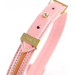 Повідець Lockink Sevanda Love Heart Butterfly LeaTher Collar Set - Pink - мініатюра 4