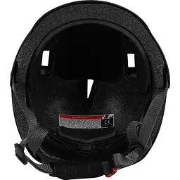 Велосипедний шолом Qplay М 52-58 см чорний (HM-01 HelmetMBlack) - мініатюра 3