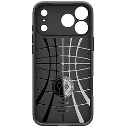 Чехол Spigen Liquid Air для iPhone 17 Pro Matte Black (ACS10331) + защитное стекло - мініатюра 3