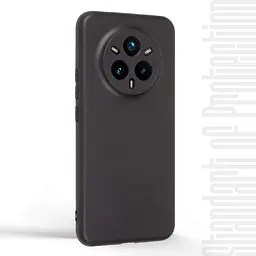 Чехол-накладка для смартфона Realme 14 Pro+ 5G, противоударный, силиконовый, термополиуретановый (ТПУ), с защитой камеры и корпуса, черный, защита всего корпуса, ArmorStandart (ARM83652) - мініатюра 2
