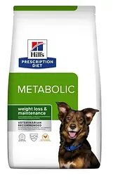Сухий корм для зниження ваги у собак Hills PD Metabolic Canine 12 кг 605942