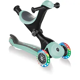 Самокат Globber Go Up Deluxe Lights 5 в 1 до 20/50кг 1+ м'ятний (646-206) - мініатюра 3