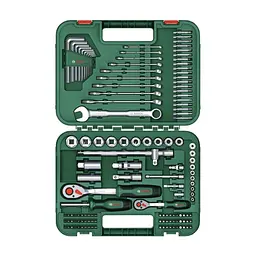Набір інструментів Bosch CrV 1/2", 1/4", 132 шт. (1.600.A02.Z9B) - мініатюра 2