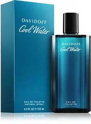 Оригінал Davidoff Cool Water Men 125 мл Туалетна вода - мініатюра 2