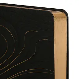 Щоденник-діловий записник А5 Leo Planner Enigma 2026 м'який чорний 368 сторінок (252700) - мініатюра 3