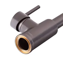 Смеситель для кухни с изливом пружина Mixxus Premium Spring 017 graphite MI6952 Графит - миниатюра 7