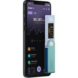 Апаратний гаманець для криптовалют Ledger Nano X Pastel Green (LNXPG) - мініатюра 6