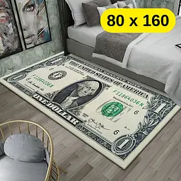 Стильний та зносостійкий килим для дому "1 долар" 80х160 KT8000101