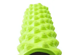 Масажний ролик EasyFit Grid Roller Extreme 45 см Салатовий - мініатюра 3