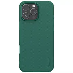 Чохол Nillkin Matte Pro для Apple iPhone 16 Pro Max (6.9) Зелений / Deep Green - мініатюра 2