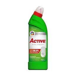 Засіб для чищення унітазу Active PR Pine Fresh З хлором 750 мл (4820196012764)