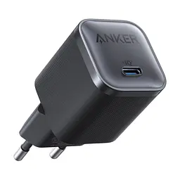 Зарядний пристрій Anker USB-C 45W Nano Charger black (A2692L11)