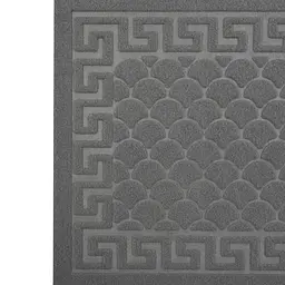 Килимок придверний Eco Fabric Луска без кромки сірий 40 х 60 см (4060-002) - мініатюра 7