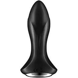 Анальна смарт-вібропробка із перловим масажем Satisfyer Rotator Plug 1+ Чорна - мініатюра 6