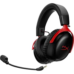 Ігрові навушники HyperX Cloud III S Black/Red (A59Z0AA) [143039] - мініатюра 2