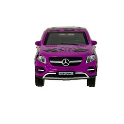 Автомодель Technopark Glamcar Mercedes-Benz Gle Coupe, рожевий (GLECOUPE-12GRL-PIN) - мініатюра 2