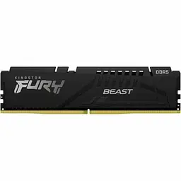 Пам'ять 16Gb x 2 (32Gb Kit) DDR5, 5600 MHz, Fury Beast, Black, 36-38-38, 1.25V, з радіатором Kingston teh0020309 - мініатюра 3