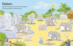 First Sticker Book: Zoo - мініатюра 6