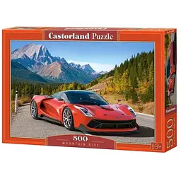 Пазл Castorland puzzle Червоний автомобіль у горах, 500 ел. (B-52967)