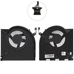Вентилятор для ноутбука DELL ALIENWARE 17 R3 12V (H5TYJ+CNV63) (Лівий + правий) (Кулер)