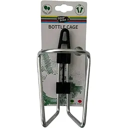 Фляготримач алюмінієвий Good Bike Light срібний (88935Silver-IS) - мініатюра 3