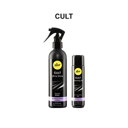 Спрей для догляду за одягом із гуми та латексу pjur Cult Ultra Shine 250 мл, надає блиску - мініатюра 4